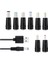 5V Usb'den Dc'ye 5.5x2.1mm 3.5mm 4.0mm 4.8mm 6.4mm 5.5x2.5mm 6.3mm Fiş Şarj Kablosu Ile Uyumlu Fan Hoparlör Yönlendirici LED Lamba (Yurt Dışından) 2