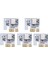 Pcı-E 1x Adaptör Kartı, Pcı-Express X1 Yuvası Altın Parmaklar, Stabil ve Hızlı Veri Aktarımıyla Uyumlu, (VER008S,5 Paket) (Yurt Dışından) 1