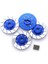 8 Adet Metal Fren Diski Jant Kutusu Metal Altıgen Adaptör 12MM 1/10 Sakura D4 On-Road Yarış Rc Araba Parçaları, Lacivert (Yurt Dışından) 3