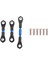 3 Adet Metal Direksiyon Çubuğu Bağlantı Çubuğu Rot Tt-01 TT01 1/10 Rc Araba Yükseltme Parçaları Aksesuarları, Mavi (Yurt Dışından) 1