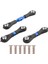 3 Adet Metal Direksiyon Çubuğu Bağlantı Çubuğu Rot Tt-01 TT01 1/10 Rc Araba Yükseltme Parçaları Aksesuarları, Mavi (Yurt Dışından) 3