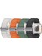 Watch 10 46MM Uyumlu Zore KRD-123 Naylon Kumaş Hasır Örgülü Kordon-Turuncu 4