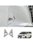 Abs Karbon Fiber Desen Ön Tampon Sis Işık Lambası Çerçeve Kapak Trim Alphard 2015-2019 Için (Yurt Dışından) 2