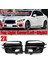 2 Adet Çerçeve Ön Sis Lambası Lambası Çerçeve Siyah Q50 Sport 2014-2017 Için (Yurt Dışından) 3