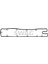 62922031 Subap Kapak Contası Sağ (Egsoz Yonu) P407 Jumpy Expert Scudo C5 EW10J4 (2.0 16V) P406 P407 Xsara Picasso C5 EW7J4 (1.8 16V) 0249.A5 1