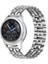 Huawei Watch Gt 3 46MM Uyumlu Krd-17 Metal Kordon Zore - Gümüş 1