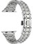 Watch 44MM Uyumlu Krd-83 Metal Kordon Zore - Gümüş 1