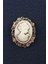 Cameo Vintage Broş. Taşlı Tasarım Cameo Vintage Broş. Yaka Iğnesi Broş. Kadın Broş. Broş 3