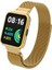 Xiaomi Redmi Watch 2 Lite Uyumlu Krd-58 Metal Kordon Zore - Mavi 4