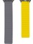​​​watch 7 41MM Uyumlu Krd-52 Kordon Zore - Gri-Sarı 2
