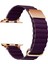 ​​​watch 44MM Uyumlu Krd-78 Pu Deri Kordon Strap Kayış Zore - Mürdüm 1