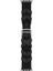 Watch 38MM Uyumlu Zore - Krd-97 Sarmal Örgü Tasarımlı Kordon-Koyu Siyah 5