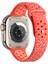 Watch 42MM Kordon Yeni Seri 2023 Krd-02 Uyumlu Strap Kayış Zore - Turuncu 1