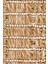 G6007 Bej Halı Kilim Salon Mutfak Koridor Yolluk Jüt Hasır Görünümlü Dokuma Makine Halı 2