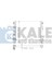 0528361AB Motor Radyatör Clio Iı 1.9d 2 Sıra Al Pl 480X414.5X23.5 8200049080 1