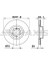 AD0411 Fren Diski Ön (348MM) Bmw X5 E70 X6 E70 34116886477 1