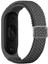 Xiaomi Mi Band 4 Uyumlu Krd-49 Örgü Kordon Zore - Gri 1