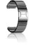 Huawei Gt2 46MM Uyumlu Krd-35 22MM Metal Kordon Zore - Gri 1