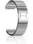 Huawei Gt2 46MM Uyumlu Krd-35 22MM Metal Kordon Zore - Gri 2