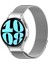Galaxy Watch 6 Classic 43MM Uyumlu Krd-01 Metal Kordon Zore - Gümüş 2