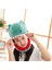Peluş Dinozor Şapkaları Cosplay Headgear Fotoğraf Proplar Noel (Yurt Dışından) 2