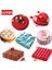 NO.164531 Stili Sıcak Tasarım Silikon Kek Mus Kalıp Pasta Tatlılar Kalıp Pişirme Formları Tava Yuvarlak Kalp Şekilli Ev Yapımı Bakeware Mutfak Aletleri (Yurt Dışından) 2
