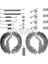 20930594 Arka Fren Balatası Pabuç Bmw E36 M40 M43 Yaylı Set 34211160504 1