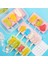 4 Delikli Turuncu Stil Dondurma Popsicle Kalıpları Buz Makinesi Için Silikon Formlar Dondurucu Varil Dondurma Kalıbı Tatlı Araçları Ice Cube Maker Silikon Kalıplar (Yurt Dışından) 3