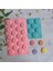 Pembe Tarzı 18 Kaviteler Kek Kalıbı Pasta Dekorasyon Waffle Pişirme Tepsisi Muffin Silikon Kalıp Tatlı Jöle Puding Sabun Mutfak Pişirme Aracı (Yurt Dışından) 4