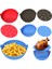 No.6 Stili Hava Fritöz Silikon Pot Fırın Fırın Tepsisi Pizza Kızarmış Tavuk Sepeti Mat Aksesuarları Hava Fritöz Yeniden Kullanılabilir Airfryer Pot Roundmat (Yurt Dışından) 2