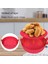 No.6 Stili Hava Fritöz Silikon Pot Fırın Fırın Tepsisi Pizza Kızarmış Tavuk Sepeti Mat Aksesuarları Hava Fritöz Yeniden Kullanılabilir Airfryer Pot Roundmat (Yurt Dışından) 4