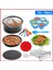 6'sı 10'lu Stil Airfryer Aksesuarları Inç Airfryer Için Fit Qt Pişirme Sepeti Pizza Tabağı Izgara Pot Mutfak Pişirme Aracı Parti Için (Yurt Dışından) 4