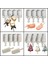 SH0101298 Set Stili 4 Kavite Eşkenar Dörtgen Mücevher Silikon Dondurma Kalıpları Şerit Dondurma Kalıpları ve Çubuklar Tatlı Araçları Yaz Buzlu Kek Tepsisi (Yurt Dışından) 2