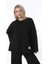 oversize siyah Sweatshirt 5