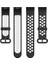 Xiaomi Redmi Watch 2 Lite Krd-02 Uyumlu Kordon Zore - Siyah-Kırmızı 3