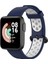 Xiaomi Redmi Watch 2 Lite Krd-02 Uyumlu Kordon Zore - Mavi-Beyaz 1