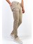 - Bej Slim Fit Likralı Jean Erkek Kot Pantolon Bej 1