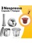 1 Kapsül Tarzı Icafilas Nespresso Doldurulabilir Kapsül ile Uyumlu Nespresso Kapsül Için Yeniden Kullanılabilir Paslanmaz Çelik (Yurt Dışından) 2