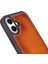 Apple iPhone 16 Plus Uyumlu, Deri, El Yapımı Kılıf, Gölgeli Taba 3