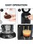 1 Kapsül Stili Philips Senseo Sistemi Kahve Makinesi Için Doldurulabilir Kahve Kapsülü Yeniden Kullanılabilir Bölmeler Espresso Krema Makinesi (Yurt Dışından) 4