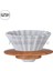 Siyah Ahşap Destek Stili Seramik Cezve V60 Kahve Filtre Fincanlı Set, Kahve Kağıt Havlu Demleme Potası, Kahve Kağıdı ve Diğer Kahve Aletleri Fincanları (Yurt Dışından) 3