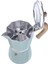 Gri 300ML Stili Kahve Makinesi Alüminyum Mocha Espresso Percolator Pot Ahşap Saplı Kahve Makinesi Moka Pot 1 Fincan Fincan Ocak Kahve Makinesi (Yurt Dışından) 2