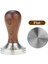 Dalbergia Düz Stil 53 mm Espress Kahve Tamper, 304 Paslanmaz Çelik Düz ve Dalgalı Taban, mm (Yurt Dışından) 1