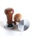 Dalbergia Düz Stil 53 mm Espress Kahve Tamper, 304 Paslanmaz Çelik Düz ve Dalgalı Taban, mm (Yurt Dışından) 5