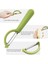 2 Adetgri Tarzı Konco Meyve Sebze Soyucu, Paslanmaz Çelik Ultra Keskin Jülyen Soyucu, Ergonomik Silikon Saplı, Mutfak Aletleri (Yurt Dışından) 3