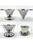 Küçük F-401 Stili Yeniden Kullanılabilir Kahve Filtresi Paslanmaz Çelik Tutucu Metal Örgü Huni Sepetleri Drif Kahve Filtreleri Dripper V60 Damla Kahve Filtre Fincan (Yurt Dışından) 2