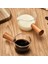 100 ml Tarzı Mini Cam Süt Fincan Küçük Kahve Fincanı Süt Sürahi Kreması Sürahi Ahşap Saplı Espresso Shot Cam Mutfak Sos Fincanı Sos Teknesi (Yurt Dışından) 5