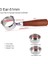 3 Kulak 51MM 1-2cup Stili Kahve Filtresi Dış Müdahale Tutacağı Espresso Dağıtıcı Mat Taban Rafı Barista Araçları Aksesuarları Çok Fonksiyonlu Amper Standı (Yurt Dışından) 1