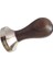 Zong Tamper Stili 58 mm Paslanmaz Çelik Taban Ahşap Saplı Sabotaj Kahve Tozu Çekiç Kahve Aksesuarları (Yurt Dışından) 2