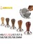 Fildişi Tarzı 53 mm Kahve Sabotaj Paslanmaz Çelik Taban Delonghi Breville Barista Espresso Kahve Aksesuarları Köşe Aletleri (Yurt Dışından) 2